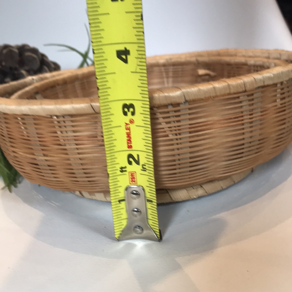 🔥4/$25🔥 VINTAGE basket set (2) - Picture 7 of 7